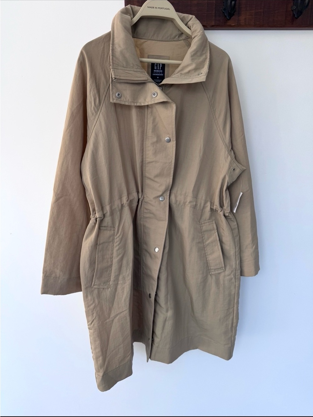 Gap Oversized Parka Trench Coat